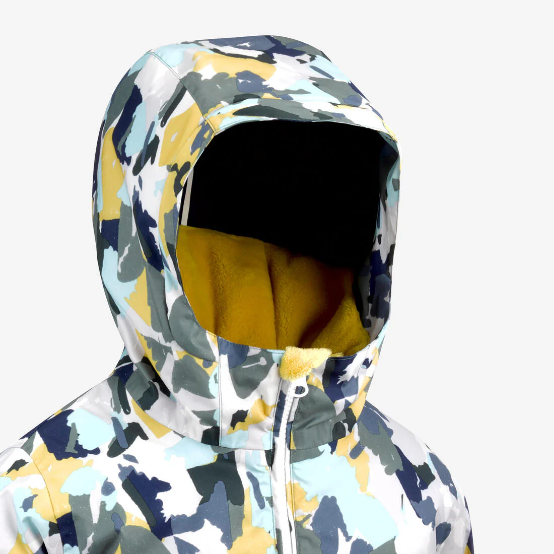 Chamarra de esquí cálida e impermeable con camuflaje para niños 500 PNF - Image 4