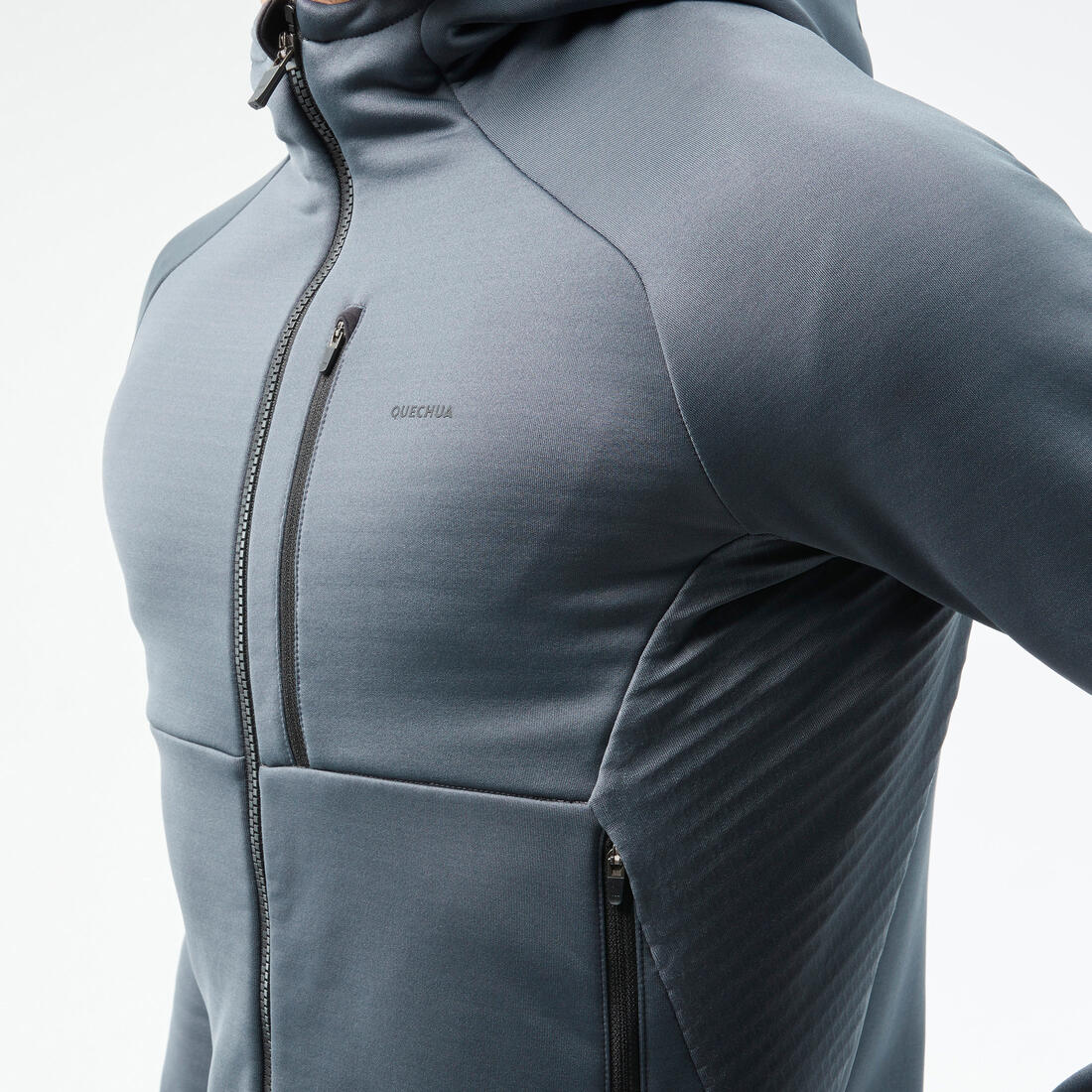Chamarra de senderismo de tejido polar - MH520 Hood - Hombre - Image 5
