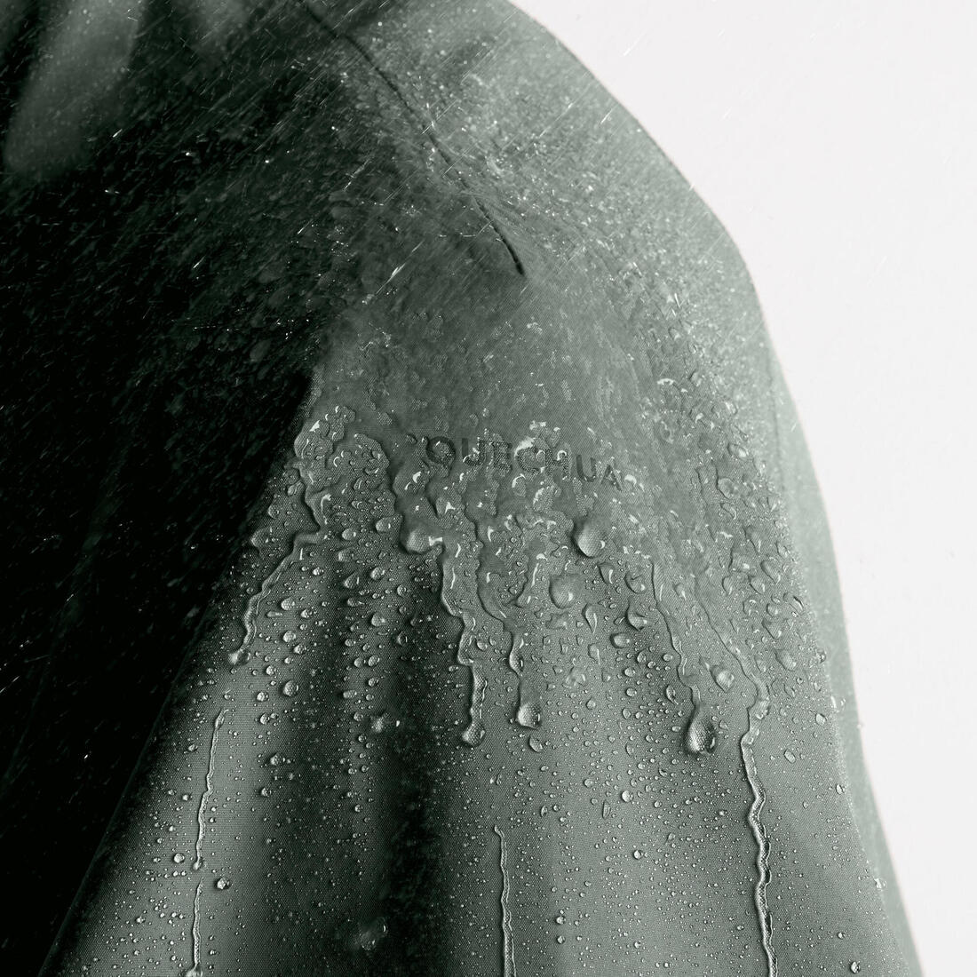 Chamarra de senderismo impermeable larga para mujer Raincut - Image 24