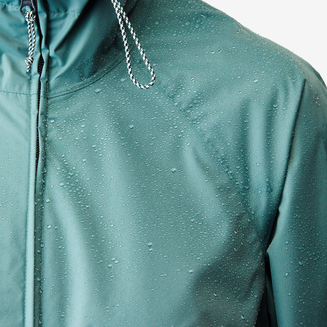Chamarra de senderismo impermeable larga para mujer Raincut - Image 8