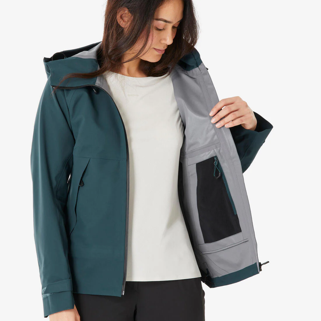 Chamarra de senderismo impermeable mujer - MH500 - Image 17