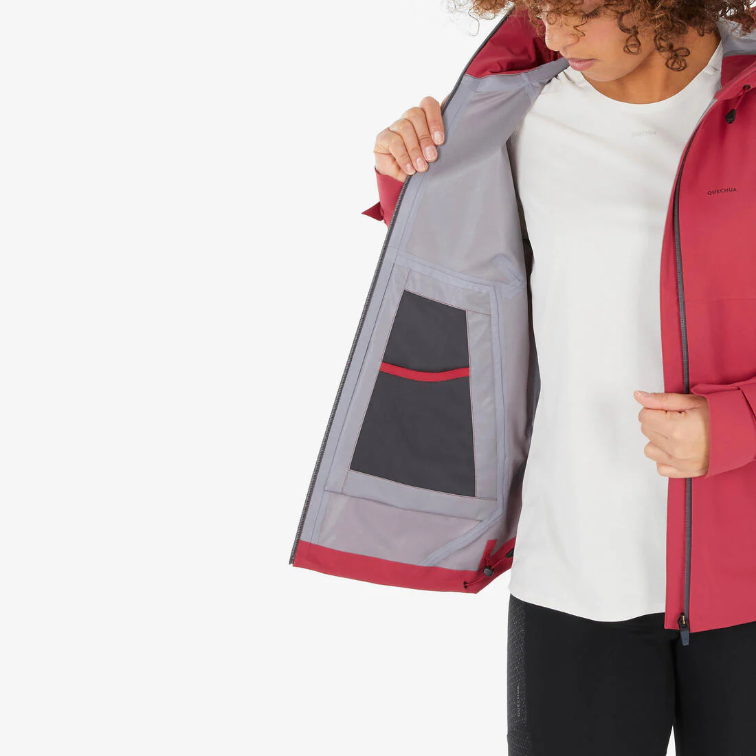 Chamarra de senderismo impermeable mujer - MH500 - Image 19