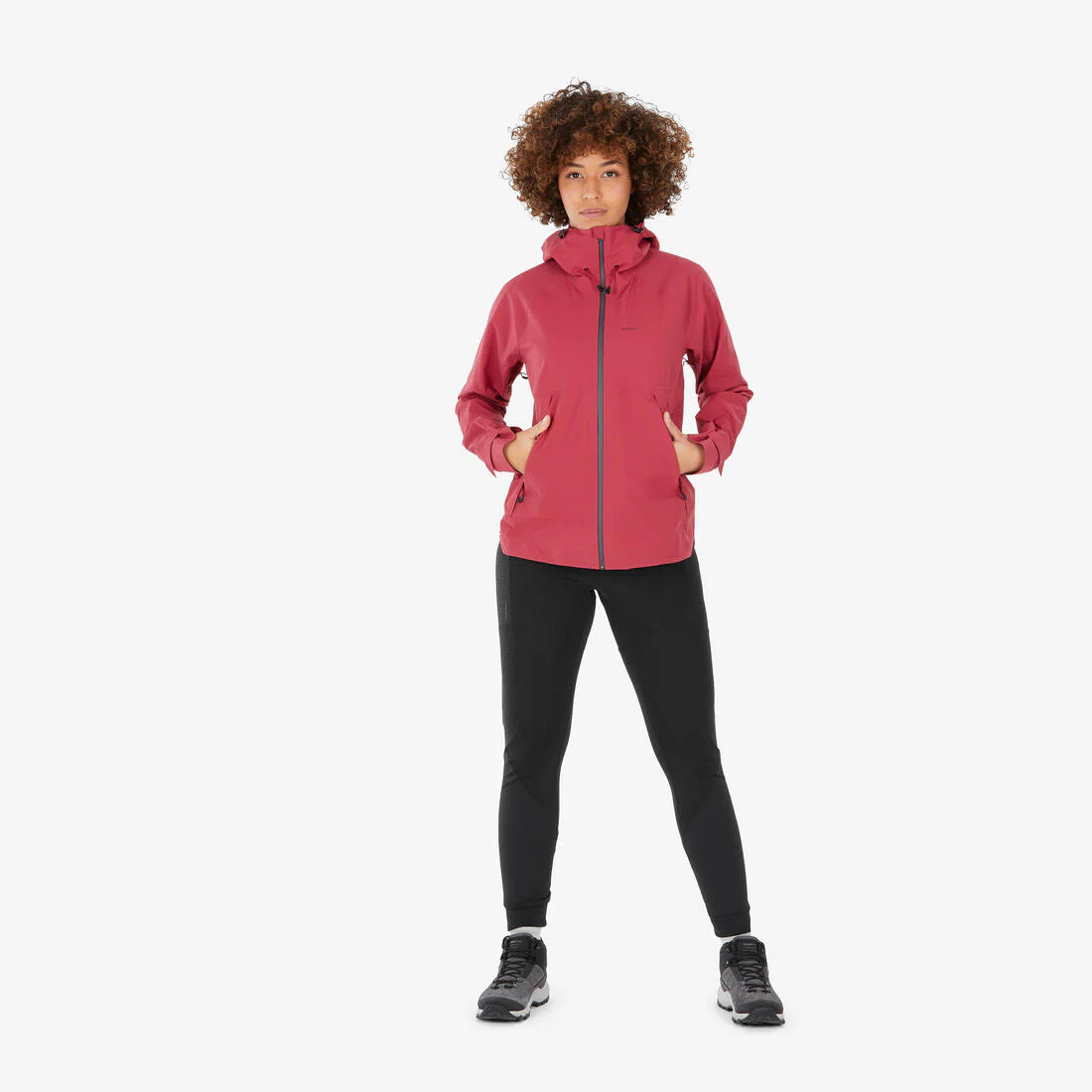 Chamarra de senderismo impermeable mujer - MH500 - Image 3