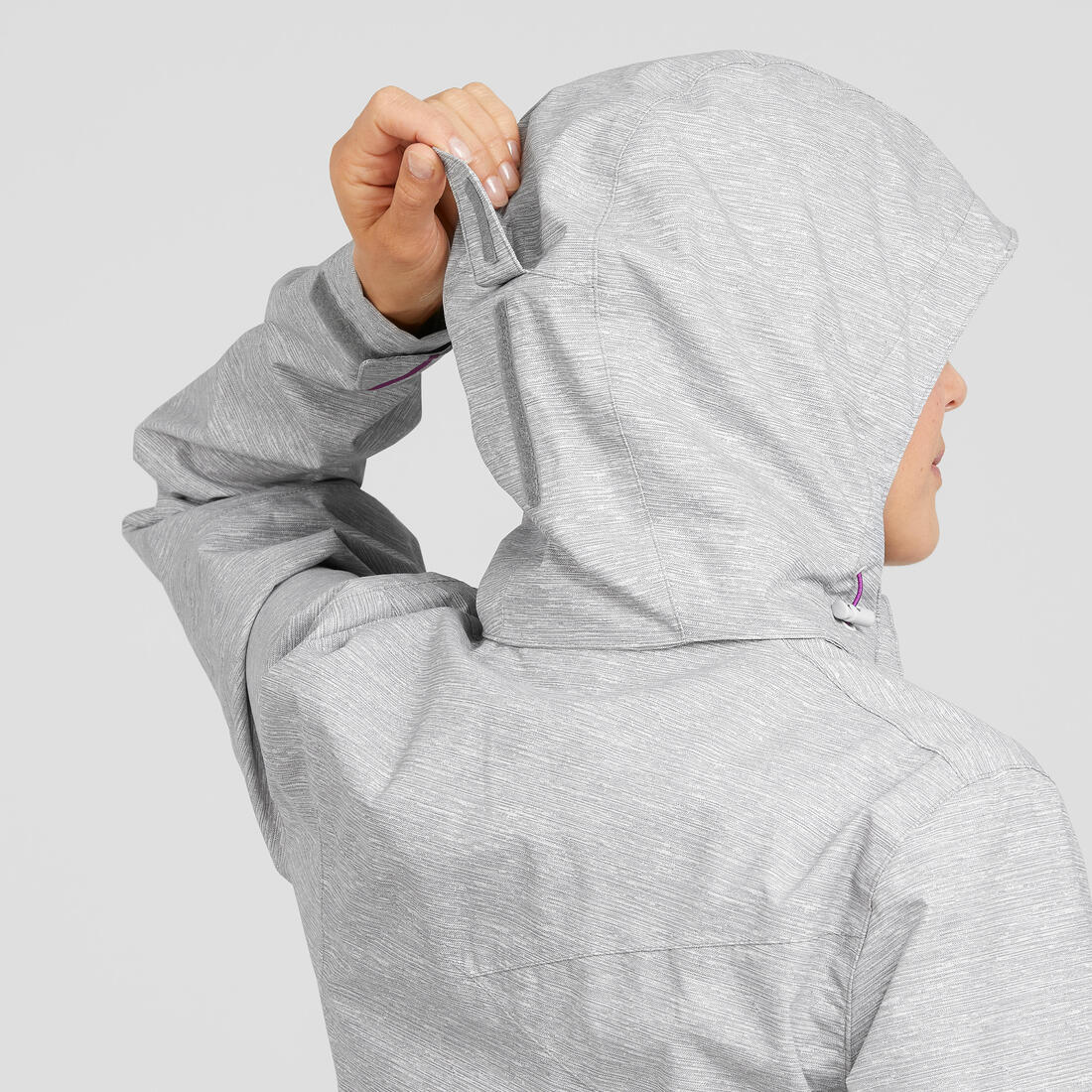 Chamarra ligera impermeable de senderismo en montaña para mujer MH100 - Image 5