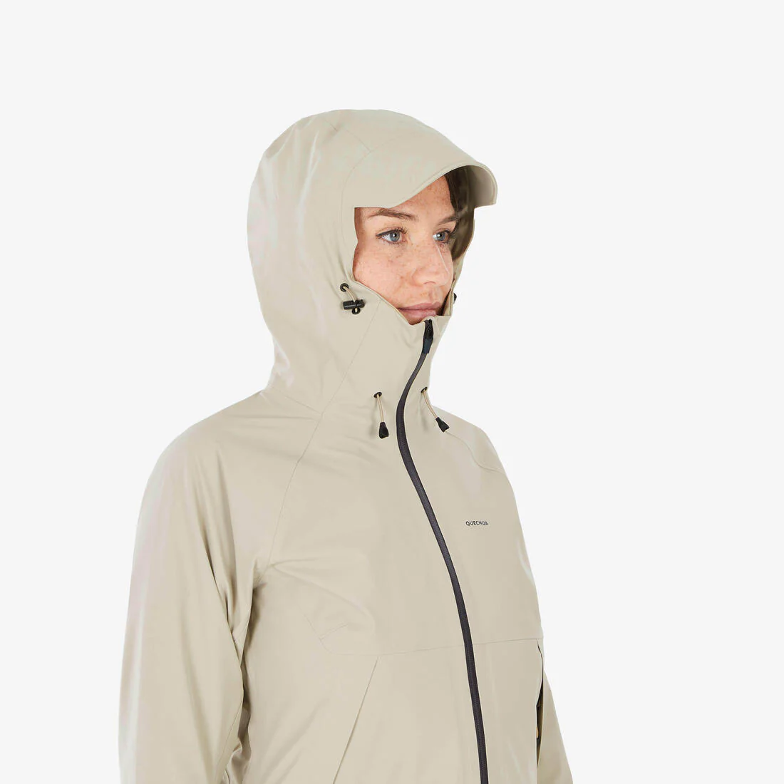 Chamarra ligera impermeable de senderismo montaña - MH500 - Mujer - Image 12