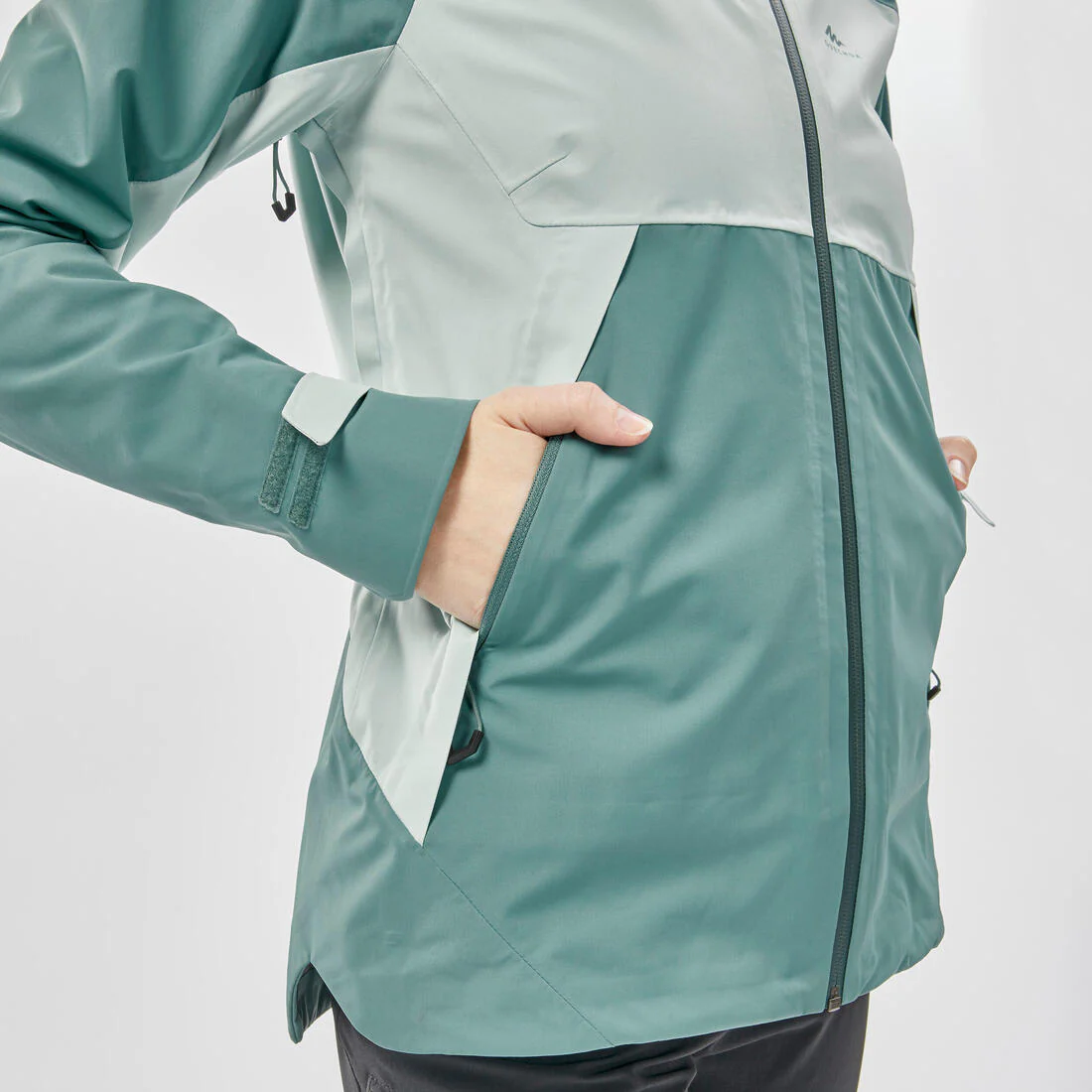 Chamarra ligera impermeable de senderismo montaña - MH500 - Mujer - Image 17