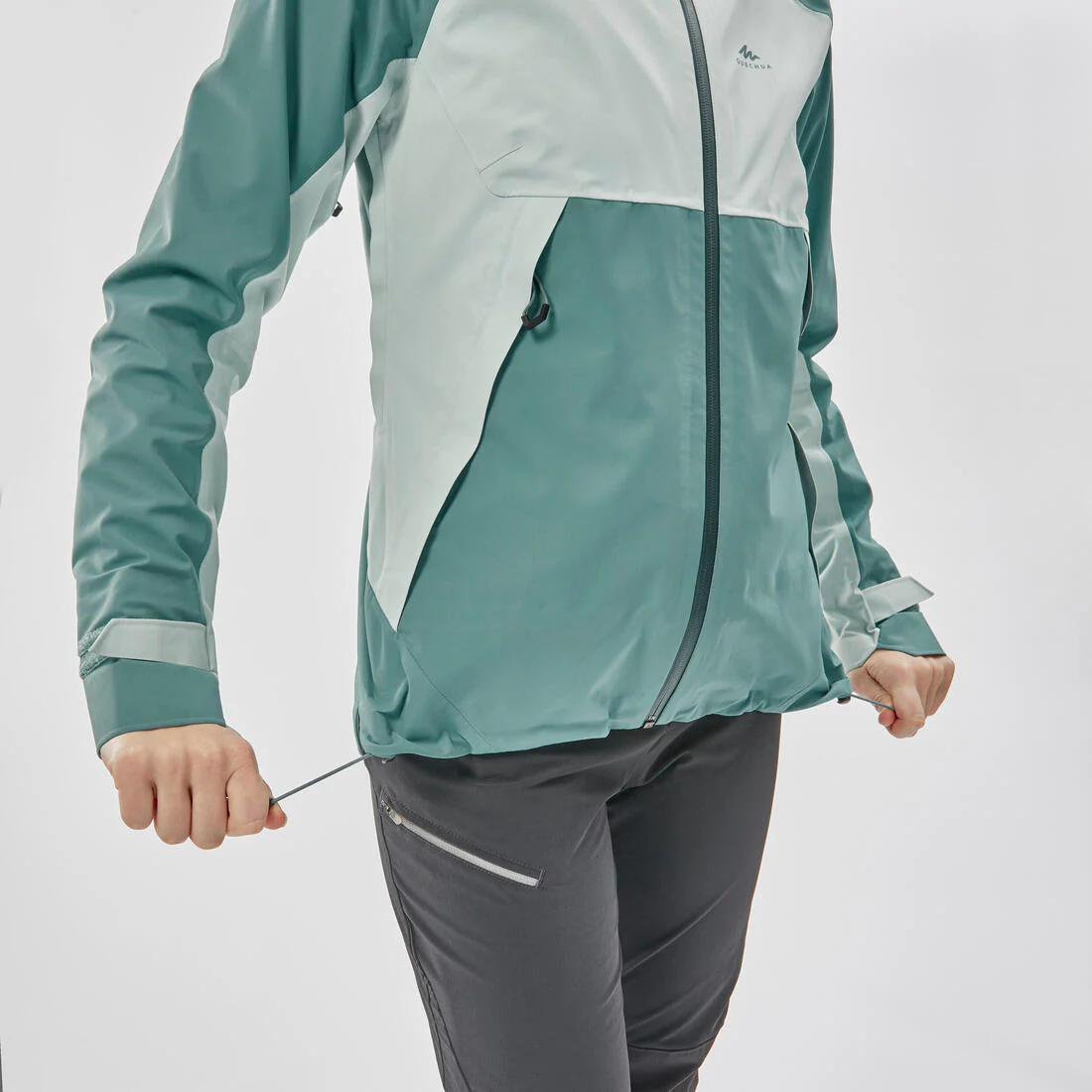 Chamarra ligera impermeable de senderismo montaña - MH500 - Mujer - Image 24