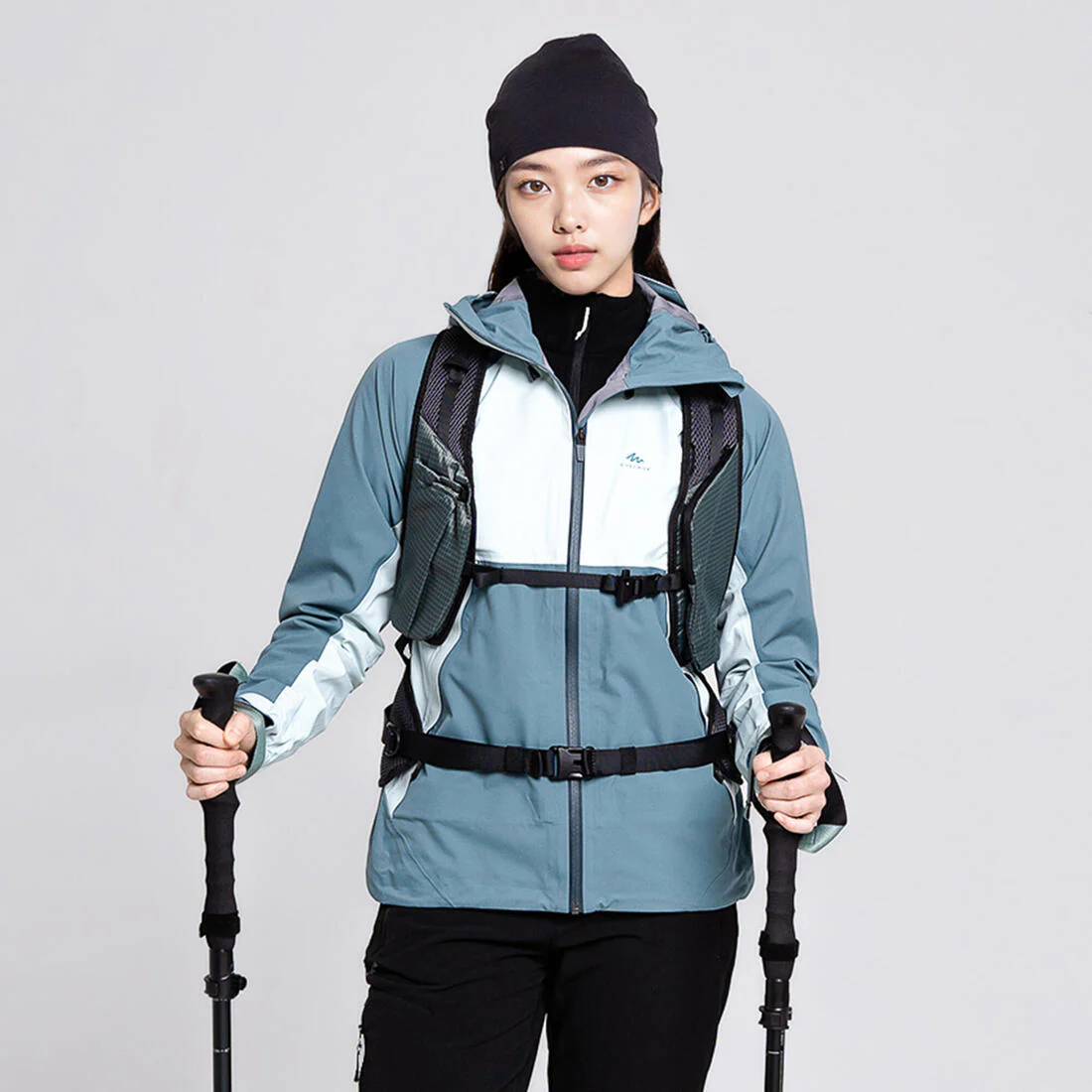 Chamarra ligera impermeable de senderismo montaña - MH500 - Mujer - Image 26