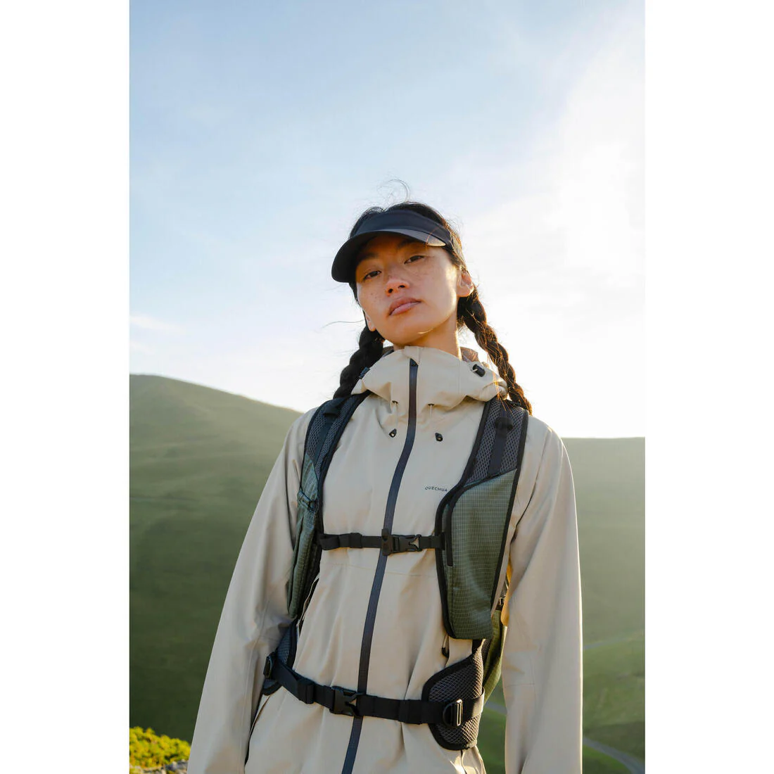 Chamarra ligera impermeable de senderismo montaña - MH500 - Mujer - Image 29
