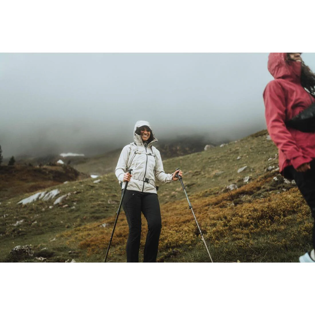 Chamarra ligera impermeable de senderismo montaña - MH500 - Mujer - Image 30