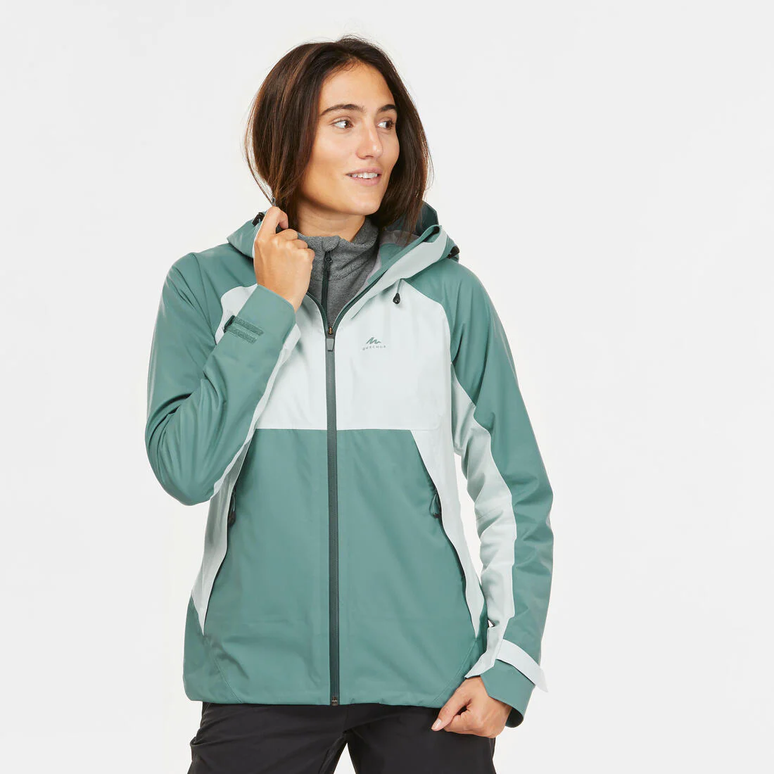Chamarra ligera impermeable de senderismo montaña - MH500 - Mujer - Image 43