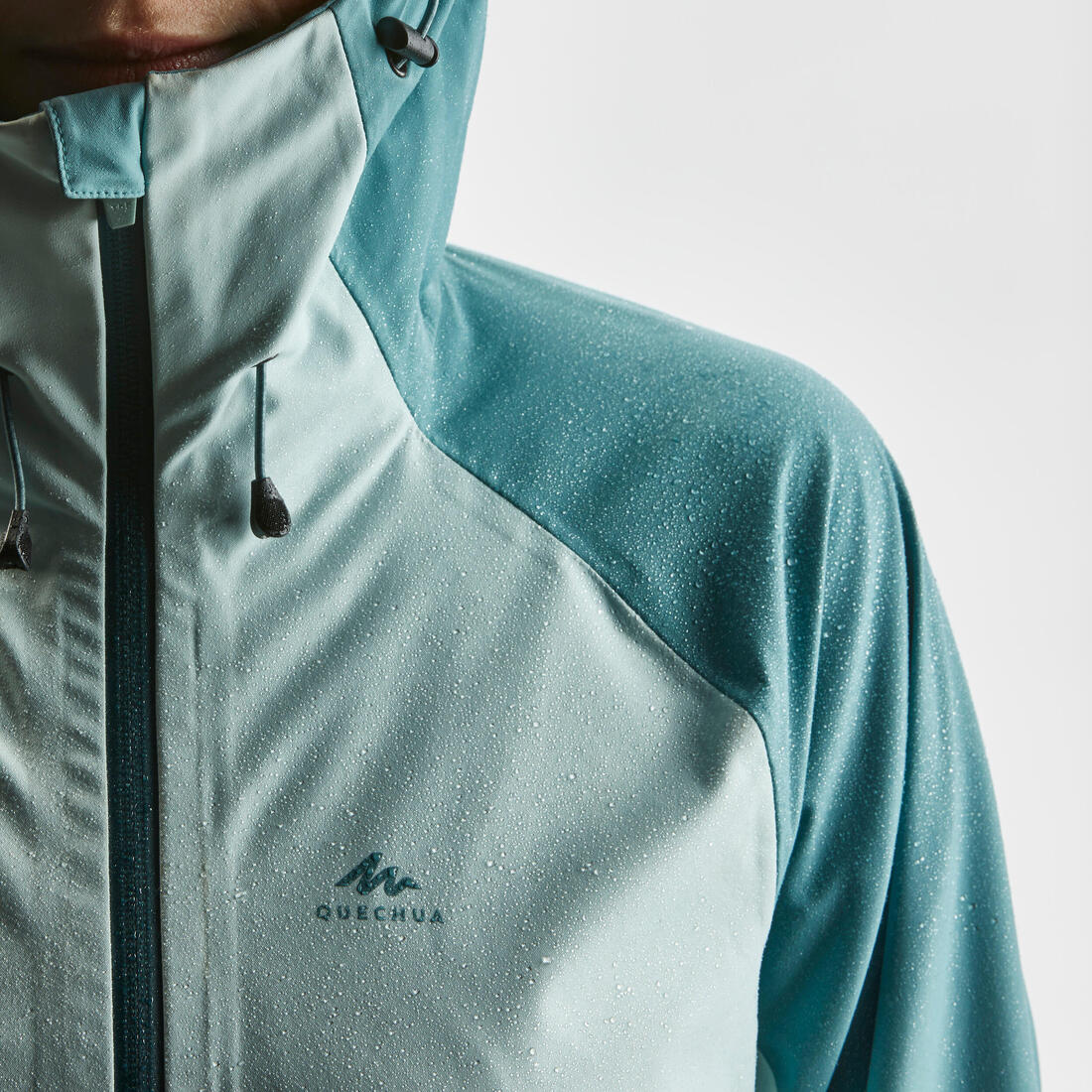 Chamarra ligera impermeable de senderismo montaña - MH500 - Mujer - Image 8