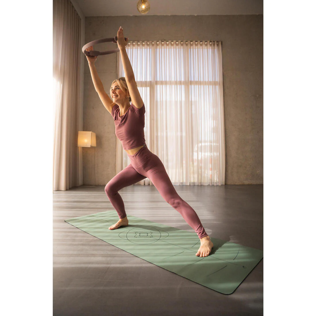 Leggings de yoga y pilates suaves y elásticos negros Breathe - Image 13
