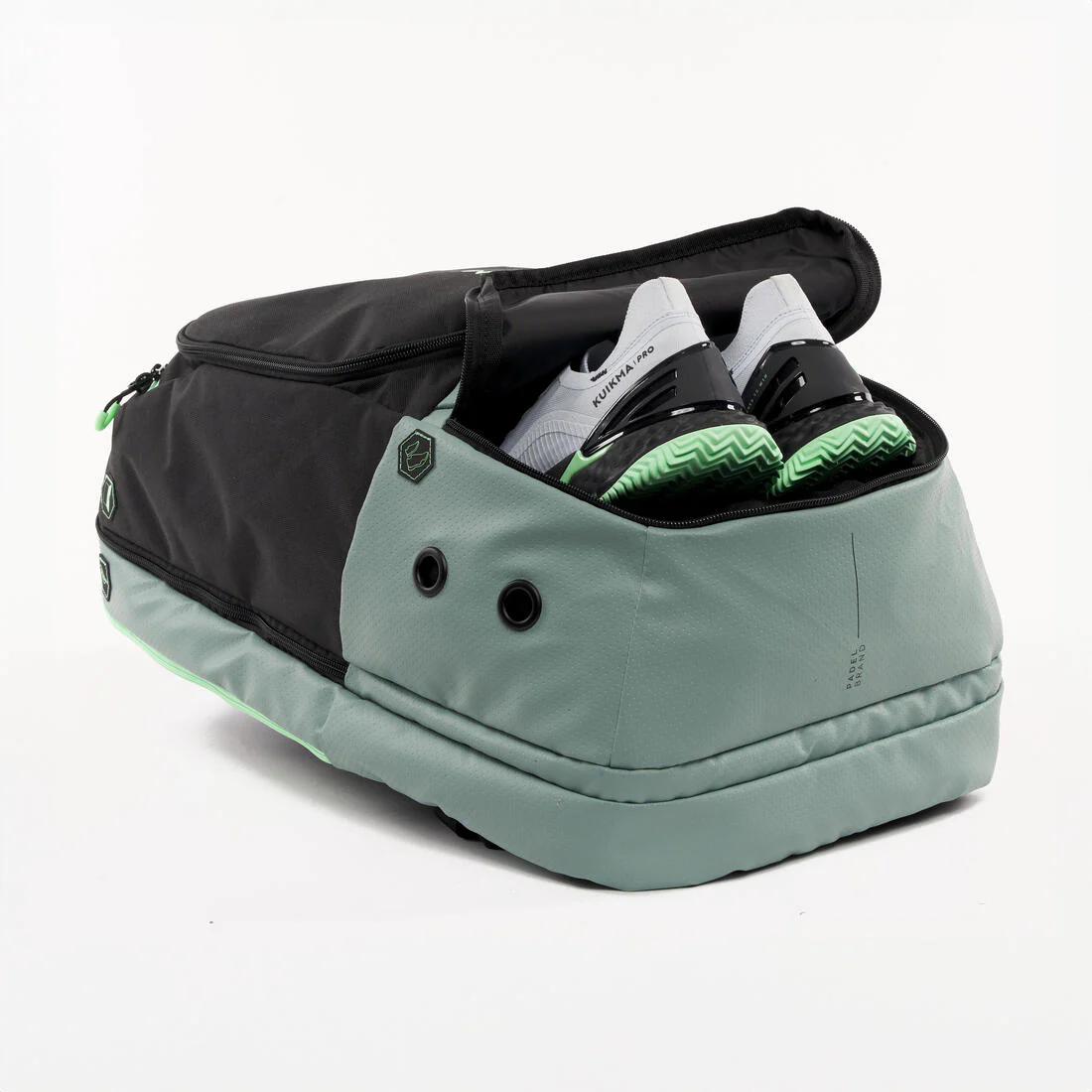 Mochila de pádel isotérmica 30 litros - gris y amarillo PBP 900 - Image 11