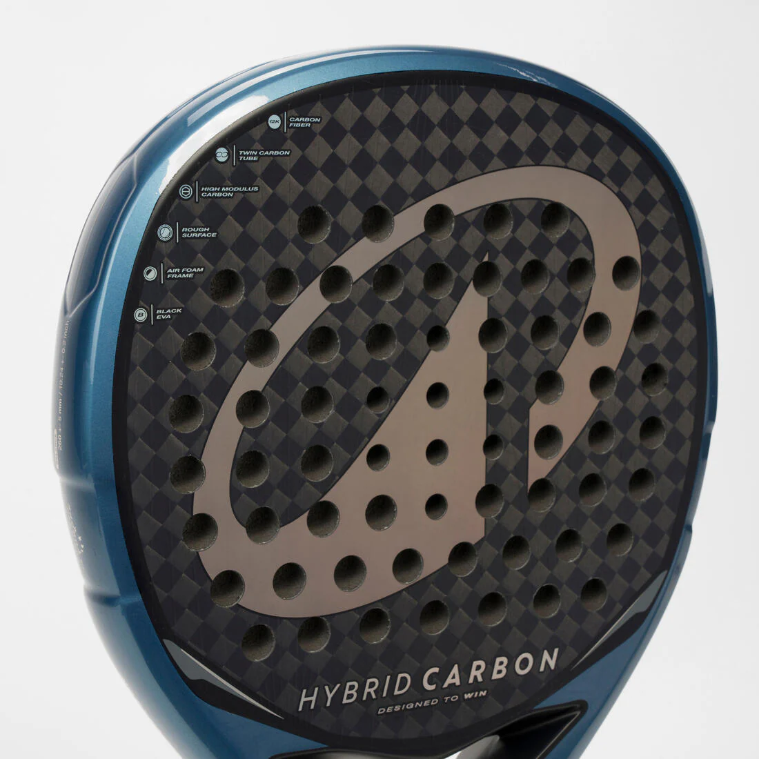 Pala de pádel Kuikma PR Hybrid Carbon Coki Nieto - Image 4