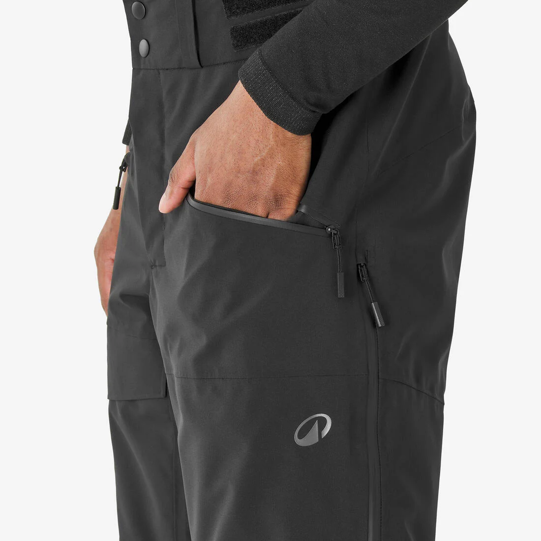 Pantalón de ski y snowboard hombre negro - 500 AM - Image 6