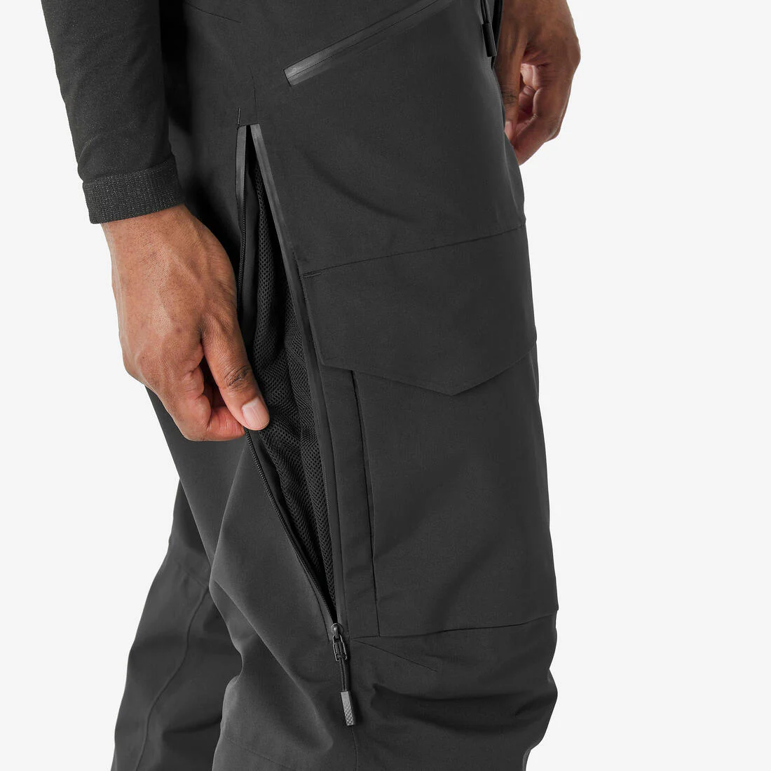 Pantalón de ski y snowboard hombre negro - 500 AM - Image 7