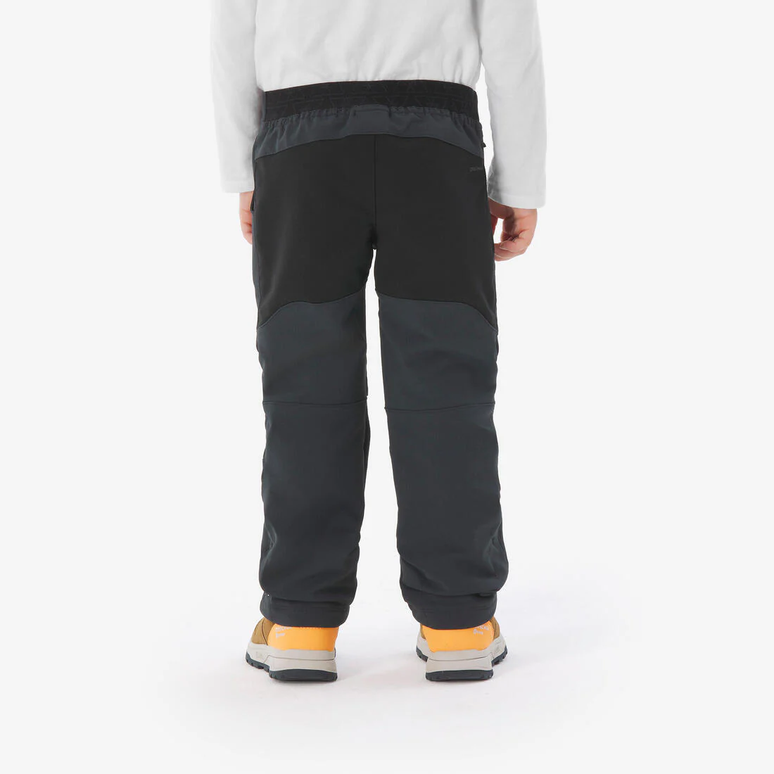 Pantalón softshell de senderismo niños 2-6 años- MH900 negro - Image 4