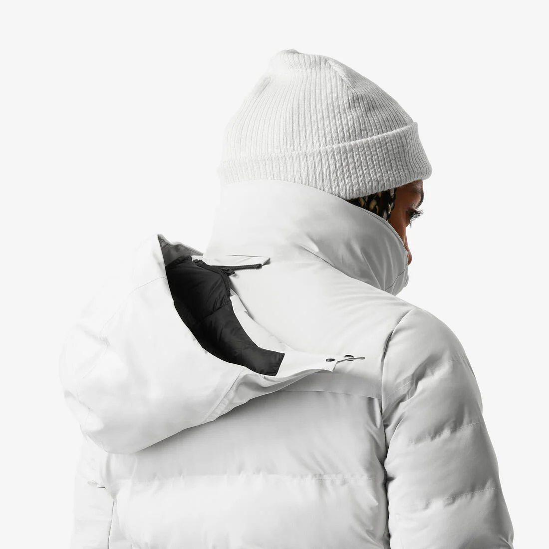 Chaqueta de Nieve Ski y Snowboard Mujer - Wedze 500 Cálida e Impermeable Perla - Image 9