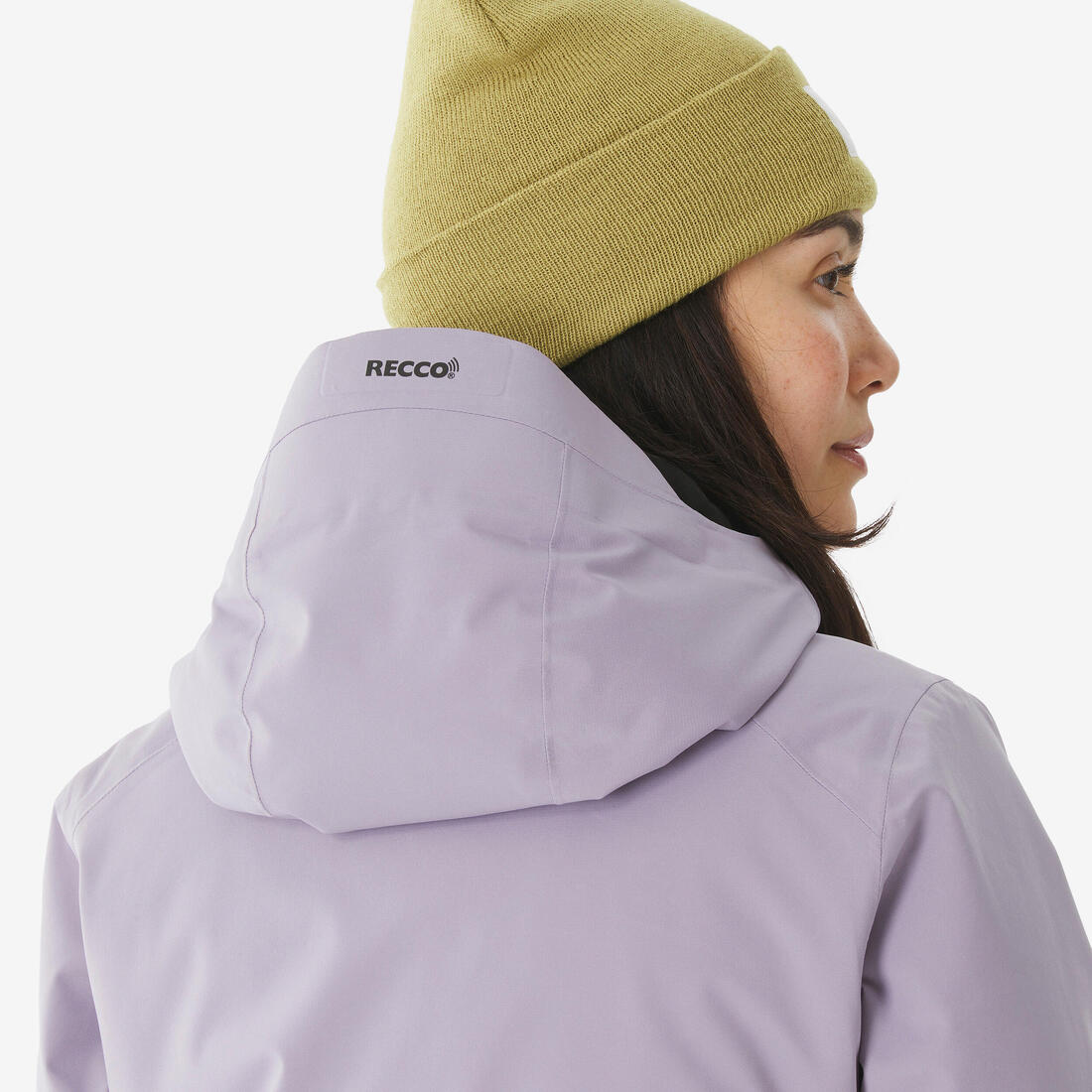 Chaqueta de Nieve Snb y Ski Mujer - Dreamscape 500 Cálida y Transpirable Morada - Image 11