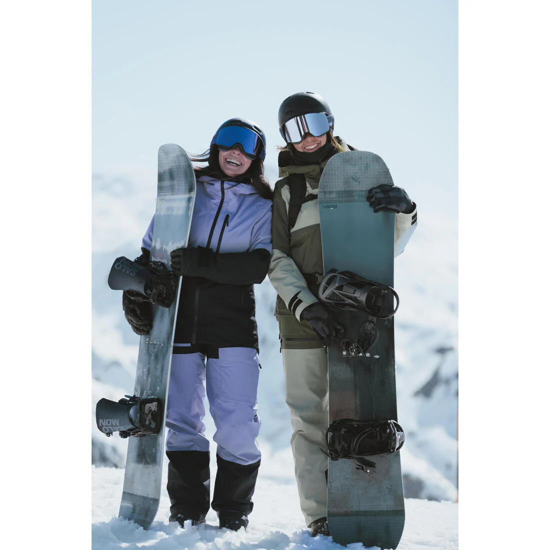 Chaqueta de Nieve Snb y Ski Mujer - Dreamscape 500 Cálida y Transpirable Morada - Image 14