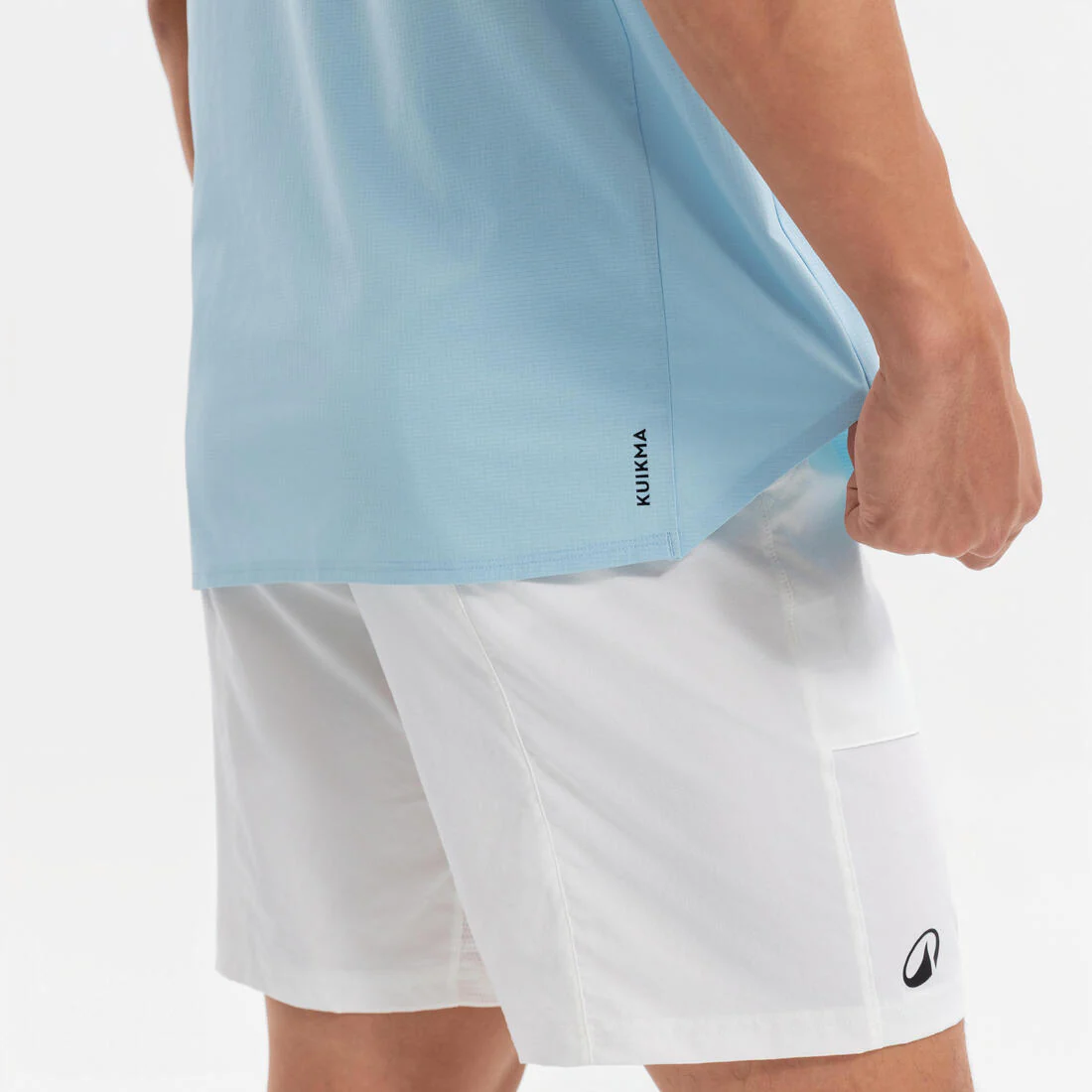 Playera de tenis transpirable azul para hombre Dry - Image 6