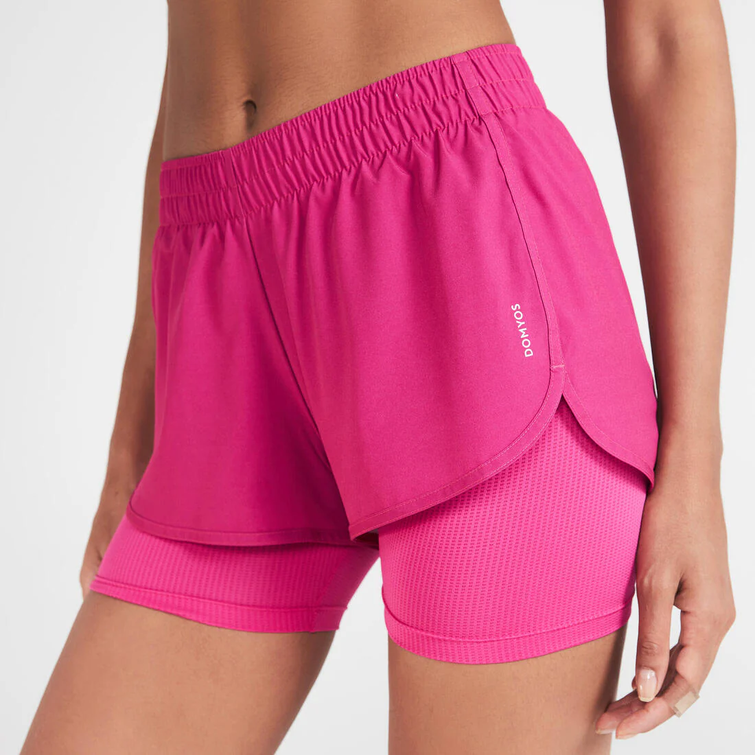 Short de cardio 2 en 1 para mujer 100 - Image 3