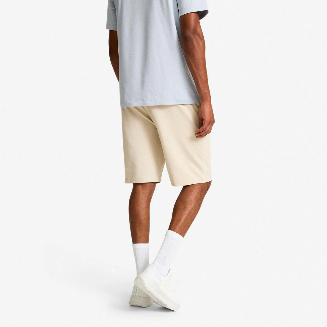 Short de entrenamiento beige para hombre - Image 6