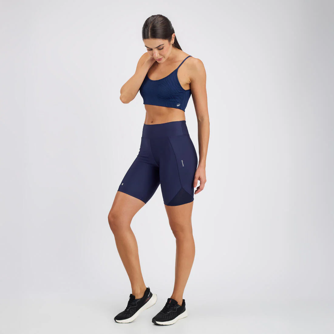 Short de fitness con malla para mujer Domyos 120 - Image 3