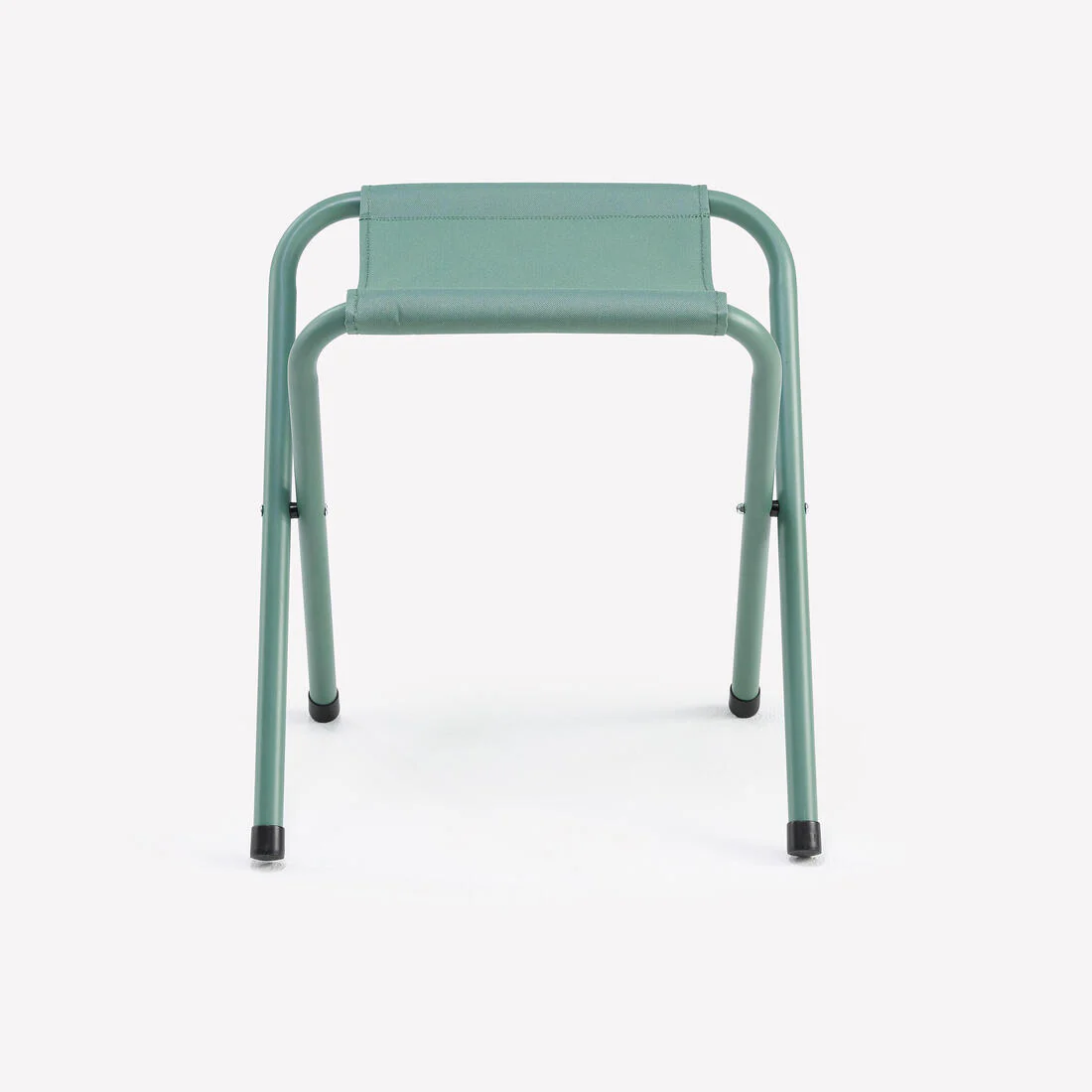 Taburete plegable de camping verde - Image 3