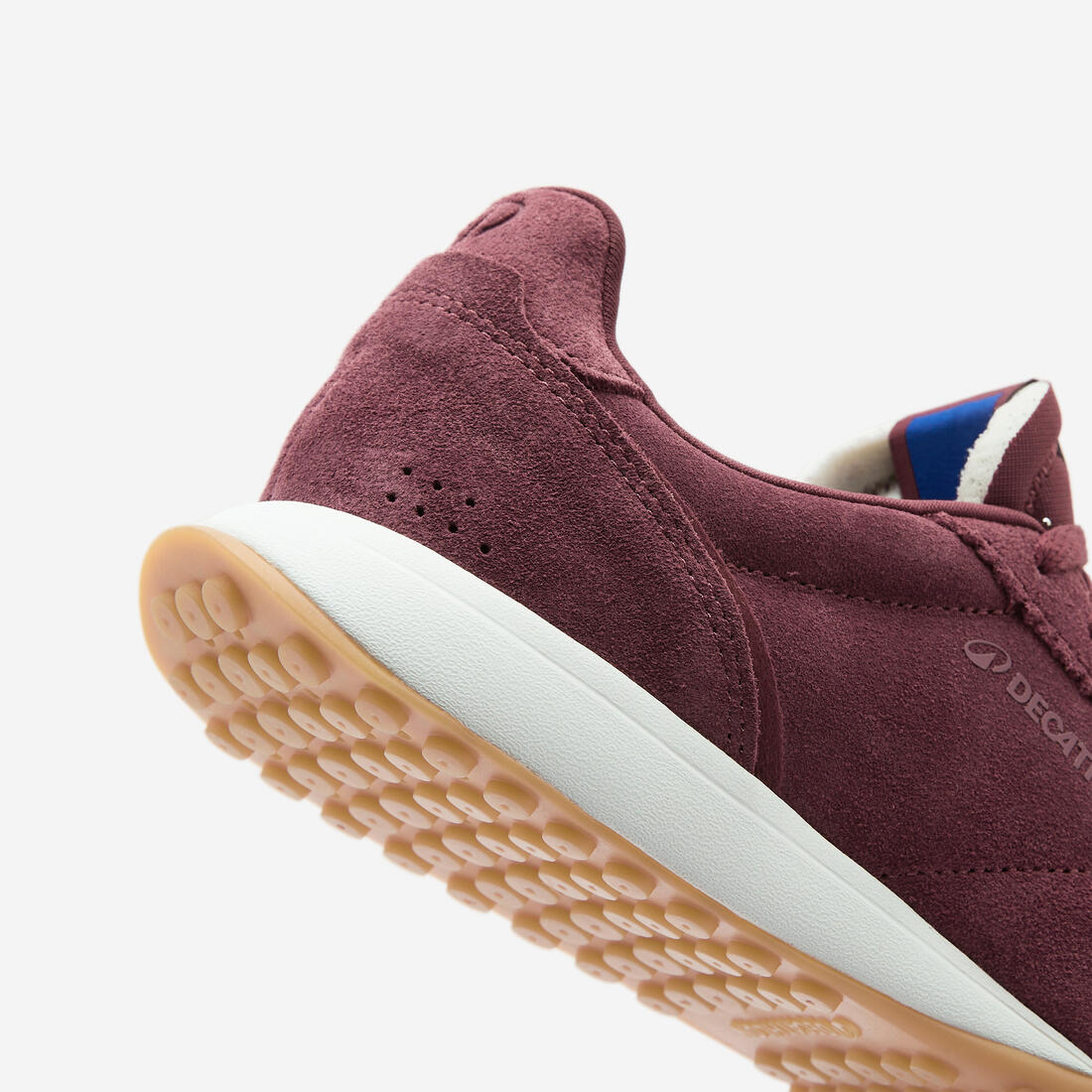 Tenis deportivos de gamuza burdeos para mujer RL70 - Image 3