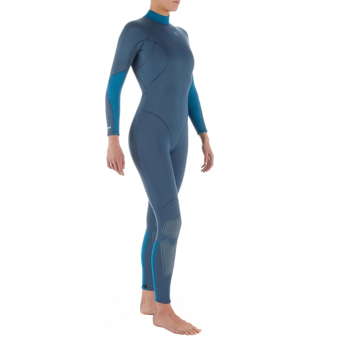 Traje Buceo SCD 500 Mujer Gris Tormenta Neopreno 3 mm - Image 3