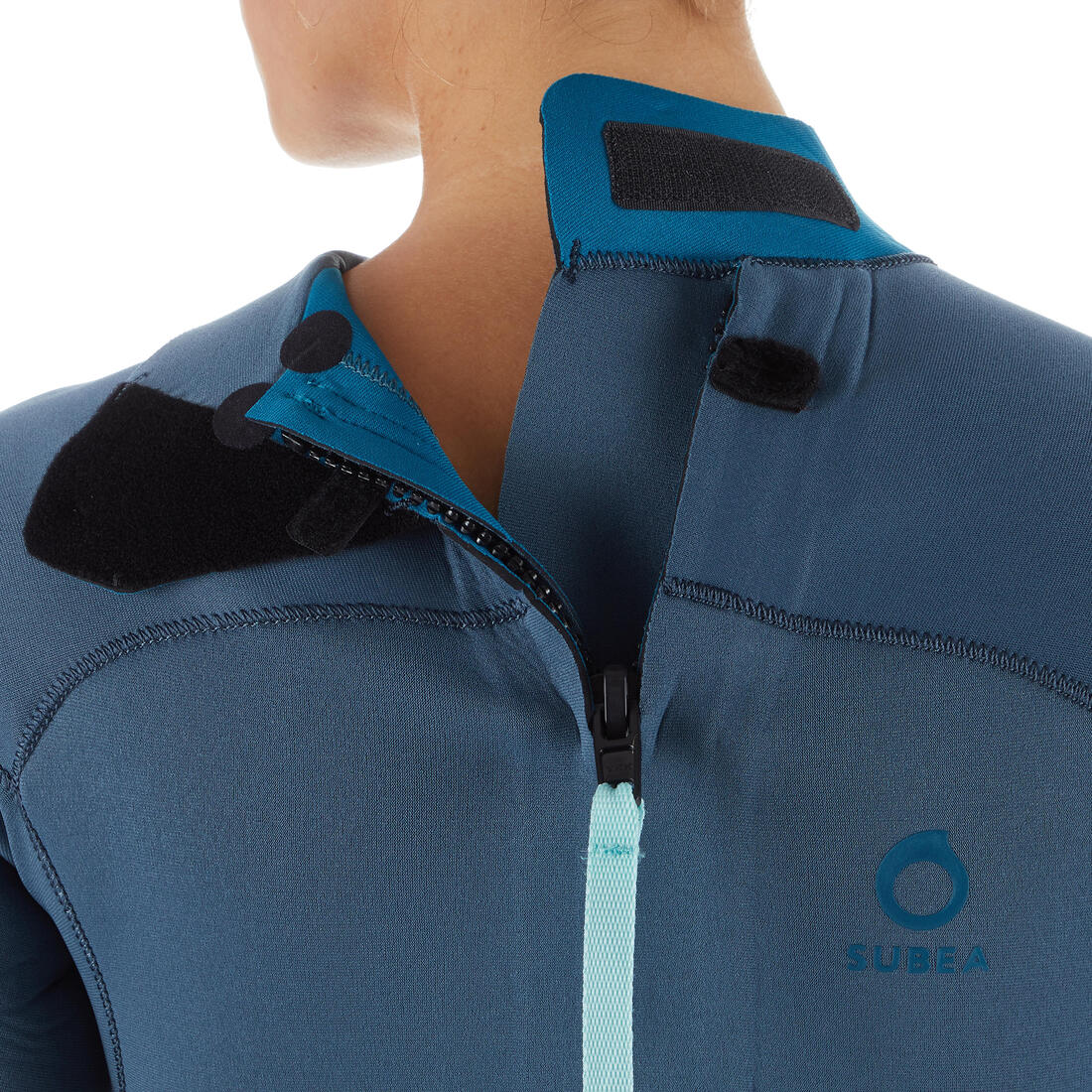 Traje Buceo SCD 500 Mujer Gris Tormenta Neopreno 3 mm - Image 6