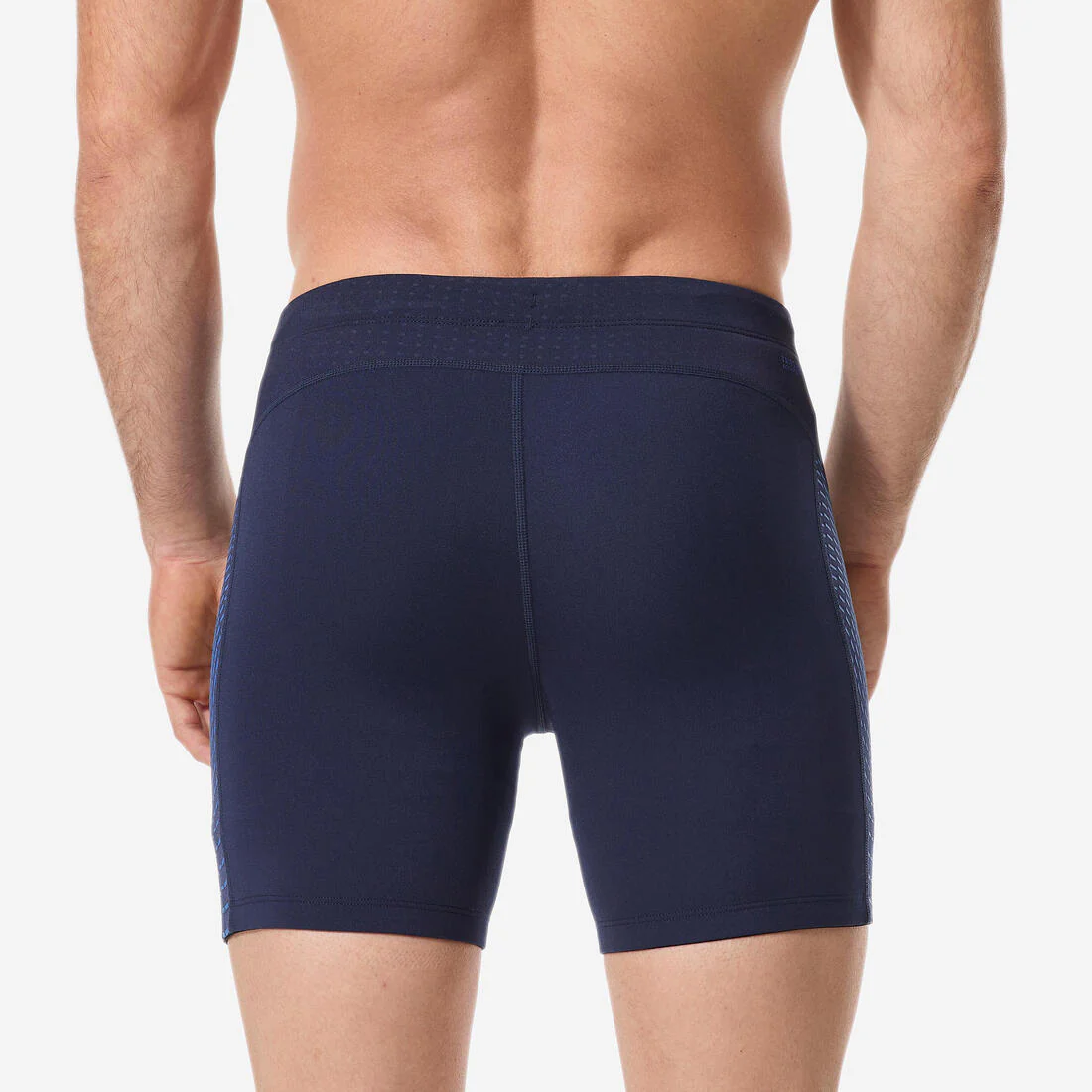 Traje de baño de natación tipo jammer largo para hombre FIti - Image 8